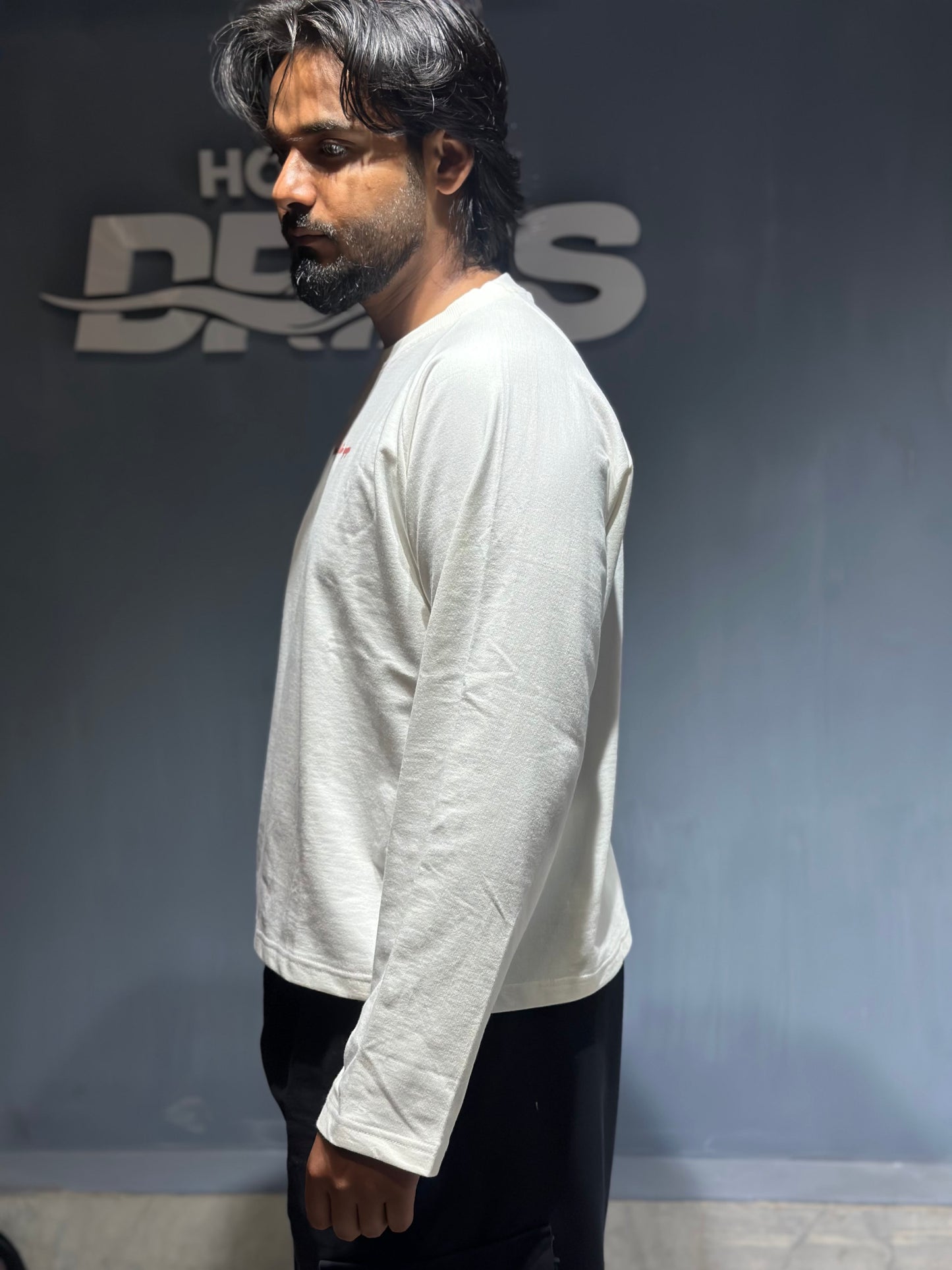 Marlboro - white - Cropped Length T